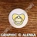 BABY BY ALENKA PACIFIER YELLOW #02 DRAWER PULLS KNOBS