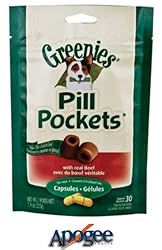 Greenies Pill Pockets, Beef, 7.9 oz, for Capsules