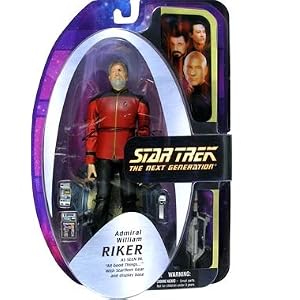 Star Trek: The Next Generation > Admiral Riker (All Good Things) Action Figure by 