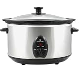 Bonne Cuisine E818SS 3.5lt Stainless Steel Slow Cooker