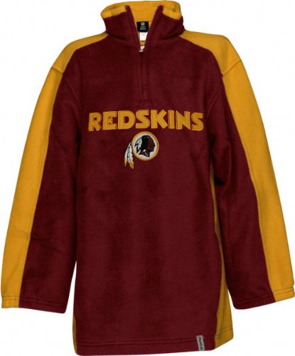 Washington Redskins Youth 1/4 Zip Polar Fleece Jacket