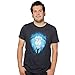 World of Warcraft Alliance Silhouette Men's Short Sleeve Blue Tee Shirt