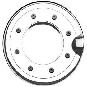 Putco 401908 Chrome Trim Fuel Tank Door Cover