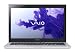 Sony VAIO T1313L1ES 33,8 cm (13,3 Zoll) Touch Notebook (Intel Core i3 3217U, 1,8GHz, 4GB RAM, 500GB HDD, Intel HD 4000, Win 8) silber metallic