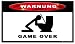 Extrem Warnung Aufkleber Gaming Shooter L=0: my-fan-page.de