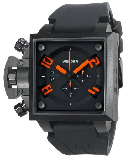 Welder by U-Boat K25 Chronograph Black Ion-Plated SS Mens Watch K25-4303