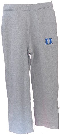 Buy Men`s Duke Blue Devils Heather Gray Automatic Fleece Pants
