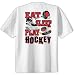 Eat Sleep Play Hockey Short Sleeve T Shirt