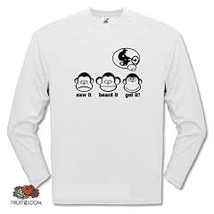 DIE DREI AFFEN - SAW IT - HEARD IT - GOT IT! - BMX SPEEDBIKE Longsleeve-T-Shirt