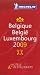 Belgique - Luxembourg 2009 Annual Guide 2009 (Michelin Red Guides)