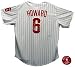 Ryan Howard Autographed/Hand Signed Philadelphia Phillies Jersey with MVP 06 inscription