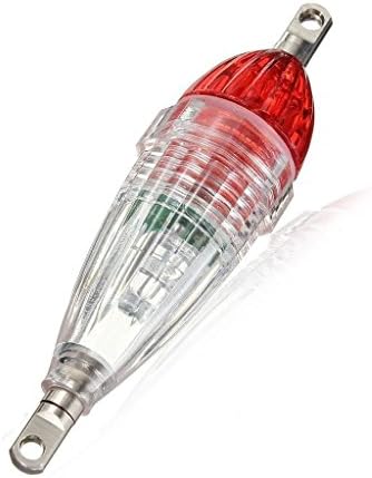 iLandHome Mini Deep Drop LED Underwater Fishing Squid Bait Lures Light Flashing Lamp -Red