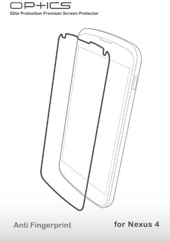 Craftwerk Elite Protection Screen Protector for Lg Nexus 4 E960