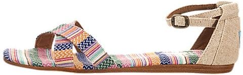 Toms Women's Correa Sandals Mixed Woven Burlap