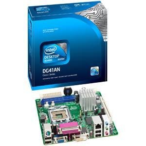 Intel Classic Series Mini-ITX Desktop Motherboard Supporting Many Processors in LGA775 Socket DG41AN