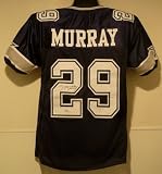 DeMarco Murray Autographed/Hand Signed Dallas Cowboys Blue Size XL Jersey