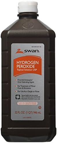 Swan Hydrogen Peroxide Topical hBfYh 32 Ounces (1 Pack)