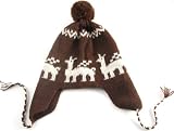 100% Pure Alpaca Hat - Andean Chocolate (BIG Kids)