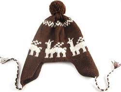 100% Pure Alpaca Hat - Andean Chocolate (Kids) [Apparel]