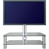 Stil-Stand STUK-2053-CHCL Plasma and LCD TV Stand (Silver)