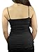 Belle Donne- Womens Cami Dress Spaghetti Adjustable Straps Lace Trim Solid Camisole