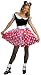Adorable Minnie Mouse Adult Costume with Ears