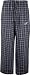 Toronto Blue Jays Division Plaid Woven Pants - Medium