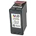 Lexmark 32 Remanufactured 18C0032 SY Black Inkjet Cartridge by LD Products