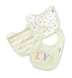 Gerber Brand 3 Pack Neutral Interlock Dribbler Bib