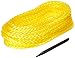 Lehigh Group DF450X Lehigh Df450Hd Hollow Braided Rope, 1/4 in Dia X 50 Ft L, 110 Lb, 50