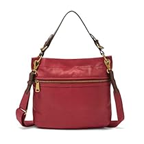 Hot Sale Fossil Explorer Hobo Zb5503608 Color: Cranberry