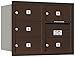 Horiz Mailbox, Prvt, 5Dr, Bz, RL, 23-1/2in