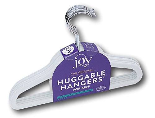 Joy Mangano Huggable Hangers Kids - Set of 5 (Ivory)
