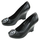 〔トリーバーチ〕Tory Burch Sophie レザーウェッジパンプス /レディース 新作 新品 シューズ ヒール パンプス〔海外並行正規品〕 hdd
