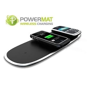 Powermat Home & Office Wireless Charging Mat + FREE iPhone 4/4S receiver skin and protective case