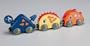 Nuchi - 3-piece Dinosaur Baby Train