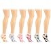 6 Pairs Argyle Plaid Ladies Low Ankle Socks Cotton Set