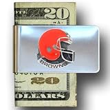 NFL Sculpted & Enameled Pewter Moneyclip - Cleveland Browns