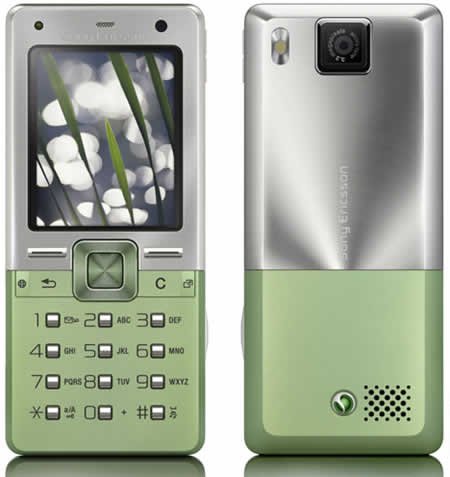 Sony Ericsson T650i Unlocked Cell Phone with 3.2 MP Camera, 3G, MP3/Video Player, Memory Stick Micro Slot--International Version with No Warranty (Green)