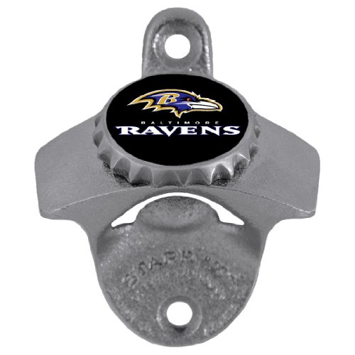 Baltimore Ravens Wall Mounted Bottle Opener