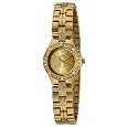 Invicta Women`s 0128 Wildflower Collection Crystal Accented 18k Gold-Plated Watch