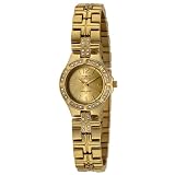 Invicta Women's 0128 Wildflower Collection Crystal Accented 18k Gold-Plated Watch