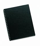 Fellowes Linen Presentation Covers - Oversize, Black, 50 Pack (5201201)