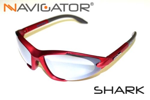 NAVIGATOR SHARK, Sportbrille, Bikebrille, UV-Lens, 34g