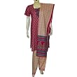 Shalwar Kameez Cotton Printed Dress Size M (slk447)