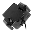 8-in-1 Black FM Transmitter Car Kit with Remote and Car Adapter