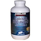 Kirkland Signature Calcium 500 mg + Vitamin D with Vitamin K - 600 Tabs