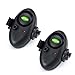 Booms Fishing E1 Fish Finder Bite Alarm Electronic Buzzer On Fishing Rod with Loud Siren Daytime Night , LED Sound Alert, 2nd generation 2 PCS