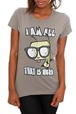 Invader Zim Gir All That Is Nerd Girls T-Shirt