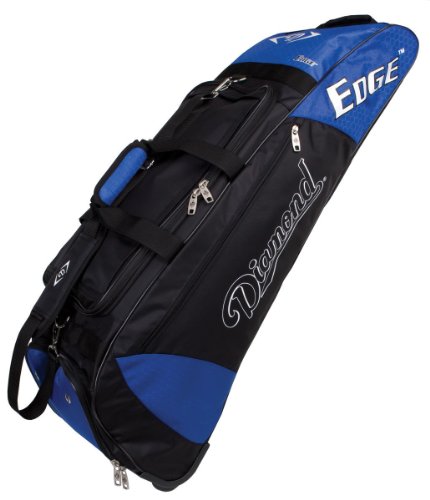 Diamond Sports Wheeled Bat Bag (36 x 10 x 12-Inch, Royal) On Sale